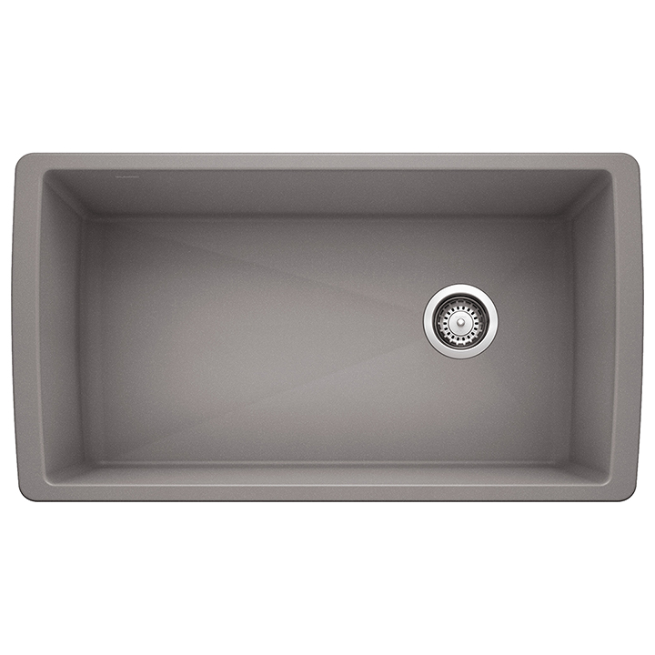 Super Single Bowl Metallic Gray Sinks